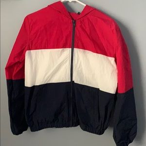 Windbreaker red/white/blue